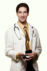 Image showing Young man doctor