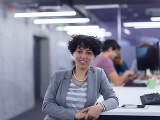 Image showing portrait of young female software developer