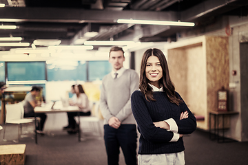 Image showing Portrait of successful Business couple