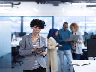 Image showing portrait of female software developer