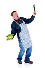 Image showing Happy cook