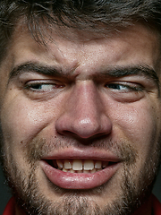 Image showing Close up portrait of young caucasian man