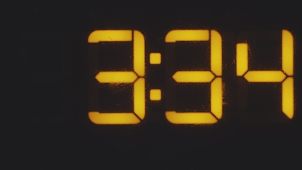 Image showing Digital counter counting from 1 to 24