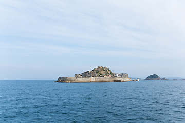 Image showing Gunkanjima island in Nagasaki