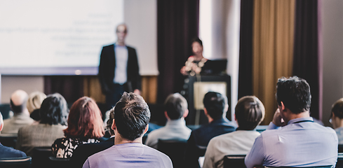 Image showing Audience in the lecture hall.