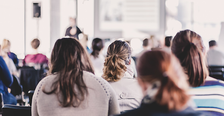 Image showing Audience in the lecture hall.