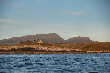 Image showing Beautiful view on norwegian fjords