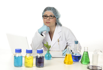 Image showing Scientist in laboratory