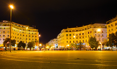 Image showing Famous Aristotelous Square. Thessaloniki, Greece