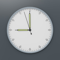 Image showing a clock shows nine o\'clock