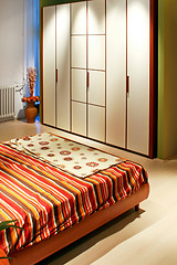 Image showing Beige wardrobe