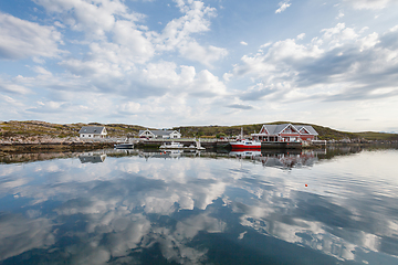 Image showing Beautiful view on norwegian fjords