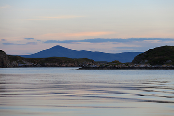 Image showing Beautiful view on norwegian fjords