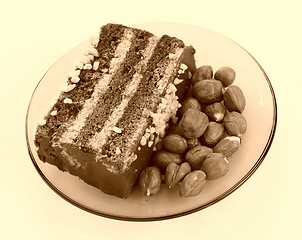 Image showing Almond cake