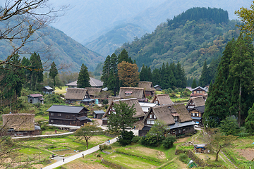 Image showing Japanese old Village 