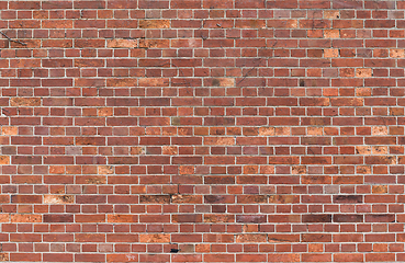 Image showing Red brick wall