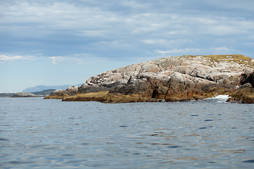 Image showing Beautiful view on norwegian fjords