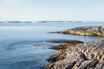 Image showing Beautiful view on norwegian fjords