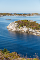 Image showing Beautiful view on norwegian fjords