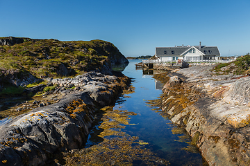 Image showing Beautiful view on norwegian fjords