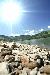 Image showing Mountain lake