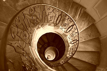 Image showing Spiral staircase

