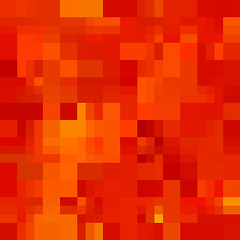 Image showing Red background with abstract seamless pattern