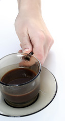 Image showing Cup with coffee