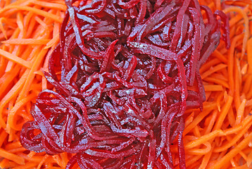 Image showing Beetroot and carrot
