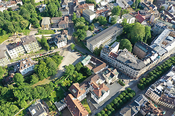 Image showing aerial view to Baden-Baden south Germany