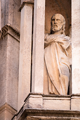 Image showing statue at Cathedral Milan Italy
