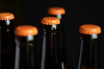 Image showing Beer bottles