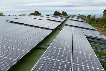 Image showing Solar energy power plant