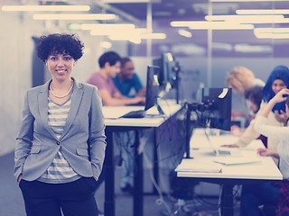 Image showing portrait of young female software developer