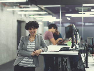 Image showing portrait of young female software developer