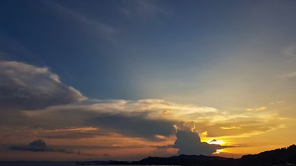 Image showing cloud formation