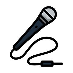 Image showing Karaoke Microphone Icon