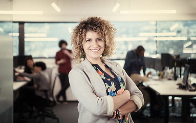 Image showing portrait of young female software developer