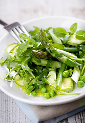 Image showing green summer salad