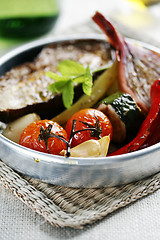 Image showing roasted vegetables