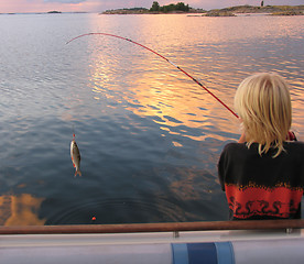 Image showing Fishin