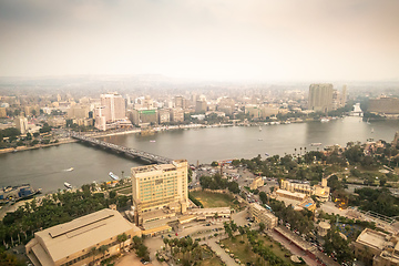 Image showing Nile in Cairo Egypt