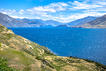 Image showing lake Wanaka; New Zealand south island