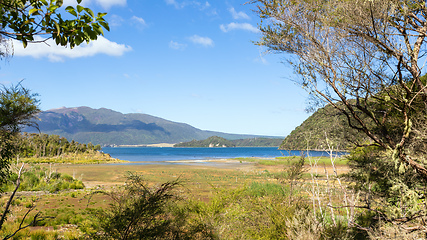 Image showing Lake Rotomakariri New Zealand