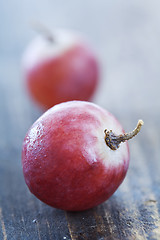 Image showing red grapes close up