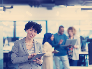 Image showing portrait of female software developer