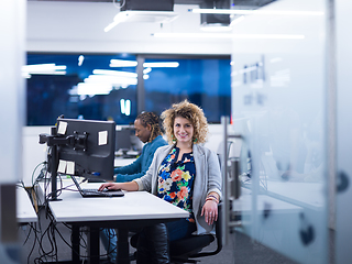 Image showing portrait of young female software developer