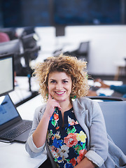 Image showing portrait of young female software developer