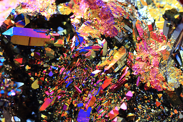 Image showing rainbow crystal texture