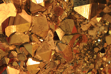 Image showing pyrite mineral background